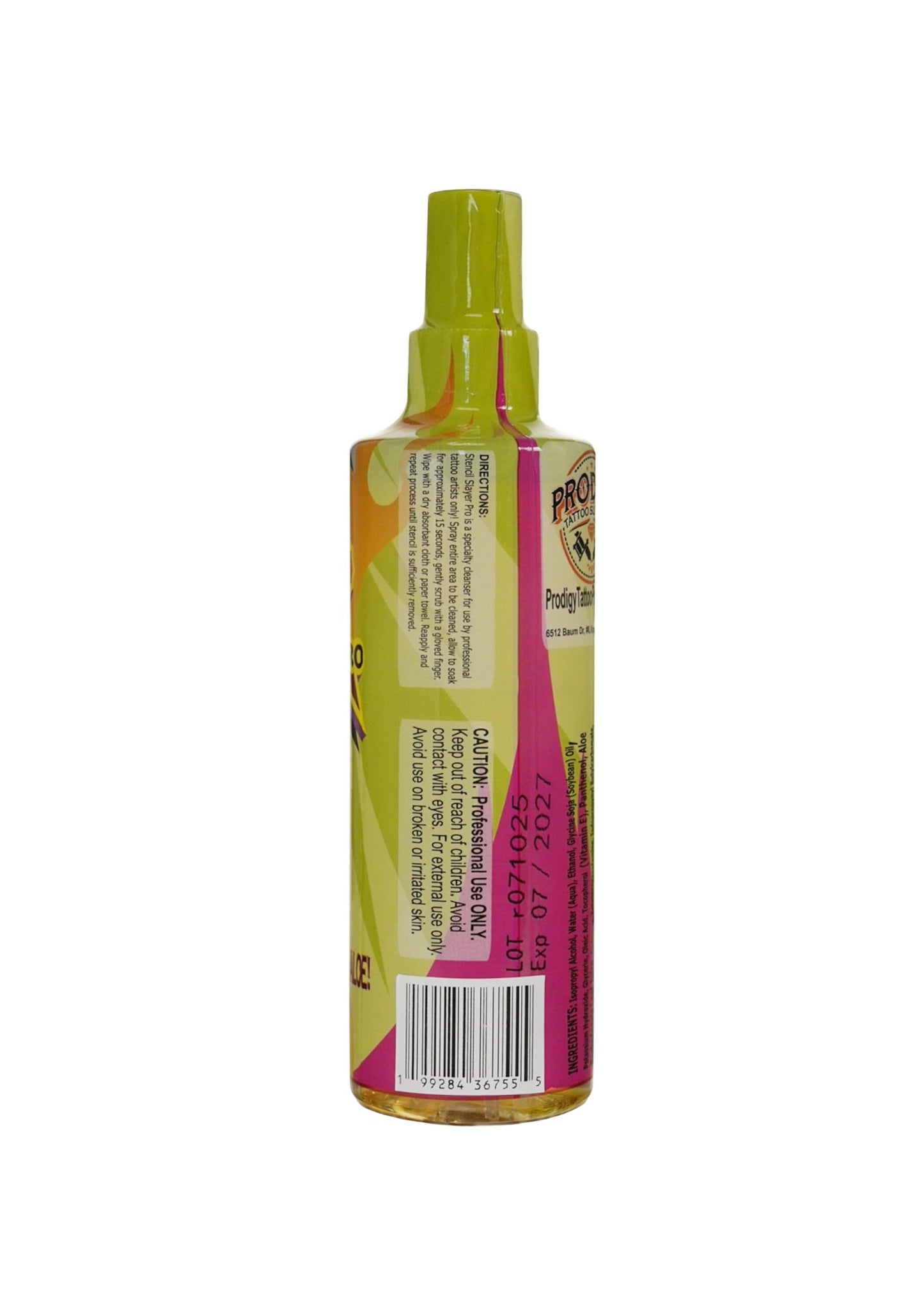 Stencil Slayer Pro – Professional Tattoo Stencil Remover